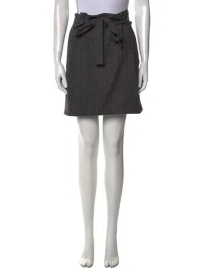 Pre-owned Ulla Johnson Mini Skirt In Gray