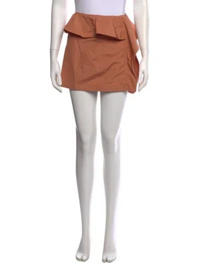Pre-owned Ulla Johnson Mini Skirt In Pink