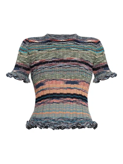 Ulla Johnson Miya T-shirt In Multi