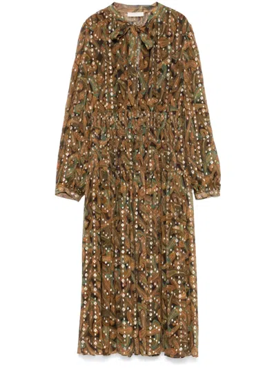 Ulla Johnson Mona Dress In T Grey Tiger Eyes