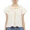 Ulla Johnson Monika Top In Pristine In Multi