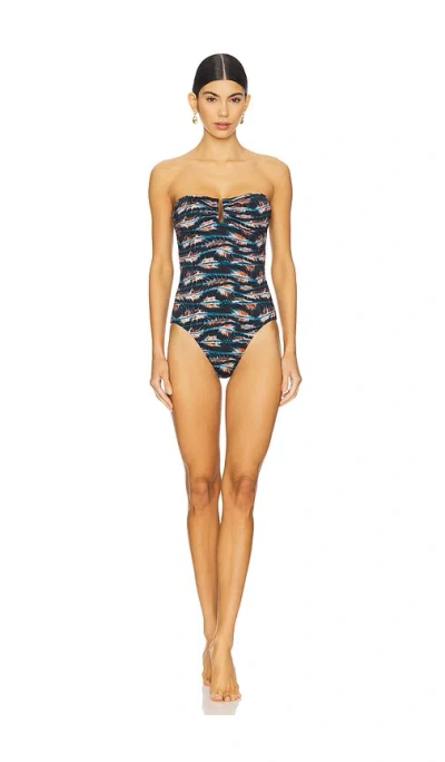 Ulla Johnson Monterey Maillot In Lazuli