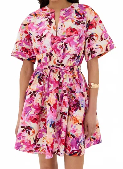 Ulla Johnson Nadira Mini Dress In Azalea In Multi