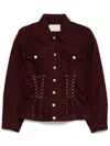 Ulla Johnson Naomi Jacket In Red