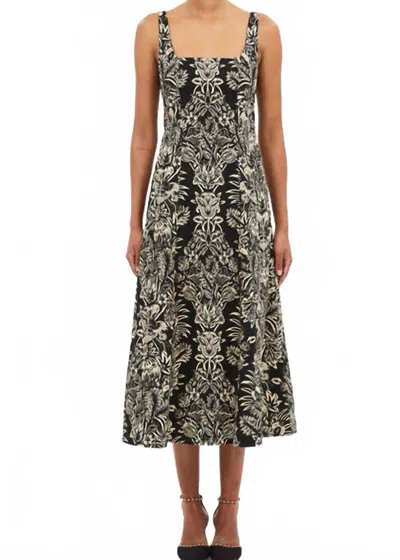 ULLA JOHNSON NATALI TANK DRESS IN BLACK