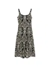 Ulla Johnson Augustina Cami Long Trumpet Dress In Noir In Black