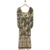 Ulla Johnson Natilda Gathered Cotton-blend Maxi Dress In Multi