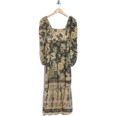 Ulla Johnson Natilda Long Sleeve Dress In Brown