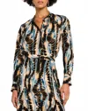 Ulla Johnson Nehir Printed Silk Blouse In Black