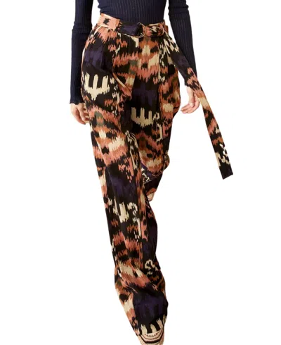 Ulla Johnson Nico Pant In Black Iris
