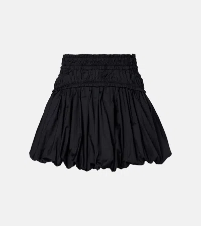 Ulla Johnson Nicolette Cotton Miniskirt In Black