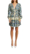 Ulla Johnson Nina Floral-print Ruffled Mini Dress In Multi