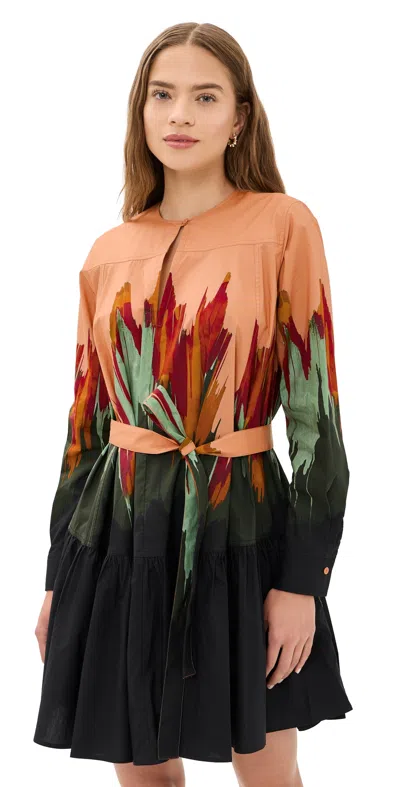 Ulla Johnson Noelia Mini Dress Agate In Multi