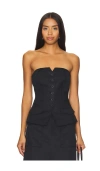 Ulla Johnson Noemie Top In Noir