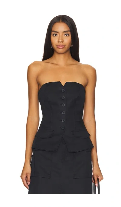 Ulla Johnson Noemie Top In Noir