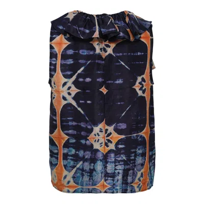 Ulla Johnson Nya Sleeveless Top In Blue