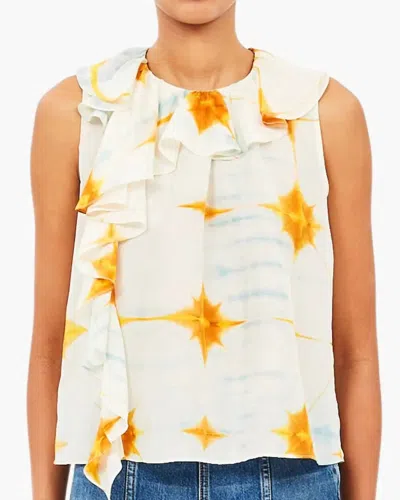 ULLA JOHNSON NYA SLEEVELESS TOP IN DAWN