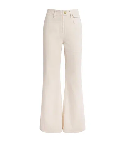 Ulla Johnson Odelia Flared Jeans In White