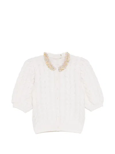 Ulla Johnson Olivia Cardigan In White