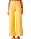 ULLA JOHNSON OLYMPIA JEAN IN DANDELION WASH