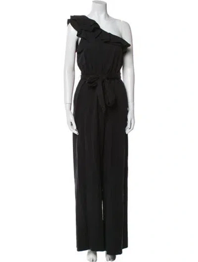 Pre-owned Ulla Johnson One-shoulder Jumpsuit In Multi