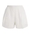 Ulla Johnson Nima Open Side Short Coverup Pristine In White