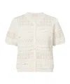 Ulla Johnson Openwork Knit Cardigan In Multi