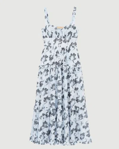 Ulla Johnson Ophelia Cami Cotton Dress In Blue
