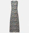 Ulla Johnson Orla Printed Jersey Midi Dress