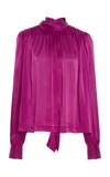 Ulla Johnson Ornament Blouse In Pink