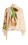 Ulla Johnson Ornament Blouse In Neutral