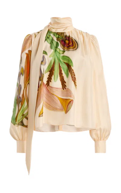 Ulla Johnson Ornament Blouse In Neutral