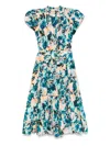 Ulla Johnson Ottilie Puff Sleeve Cotton Maxi Dress