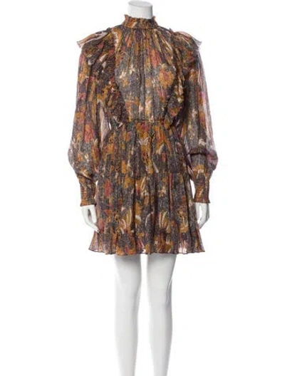 Pre-owned Ulla Johnson Paisley Print Mini Dress