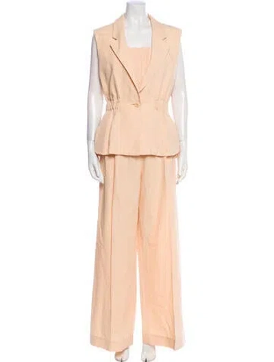 Pre-owned Ulla Johnson Pant Set In Neutral