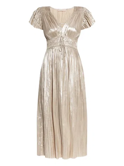 Ulla Johnson Patrice Dress In Metallic