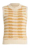 Ulla Johnson Patrizia Striped Knit Top In Neutral