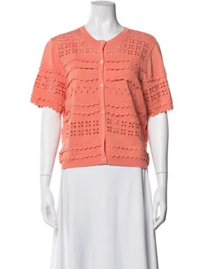 Pre-owned Ulla Johnson Patterned Jacket In Pink
