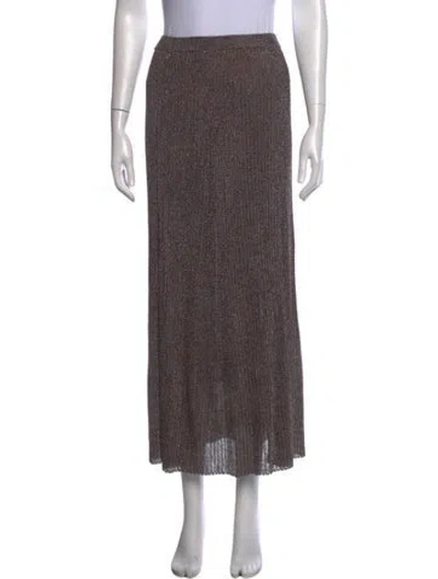 Pre-owned Ulla Johnson Patterned Long Skirt W/ Tags In Multicolor