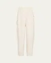Ulla Johnson Pax Satin Back Crepe Pants