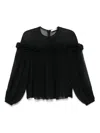 Ulla Johnson Peggy Blouse In Black