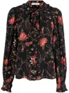 Ulla Johnson Philipa Blouse In Schwarz