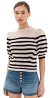 Ulla Johnson Pia Top Sailor Stripe In Sailor Stripe