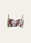 Ulla Johnson Zahara Bikini Top Pietra In Pietra