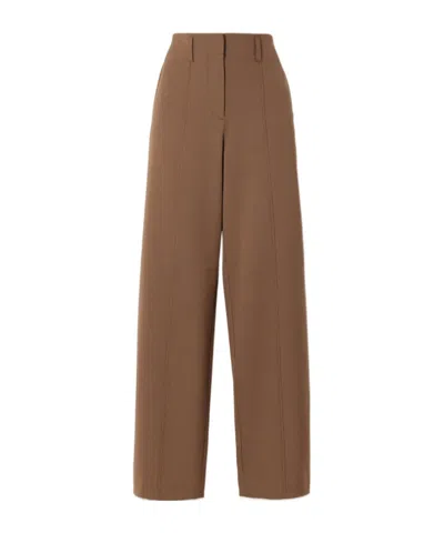 Ulla Johnson Pleated Casual Pants In Brown
