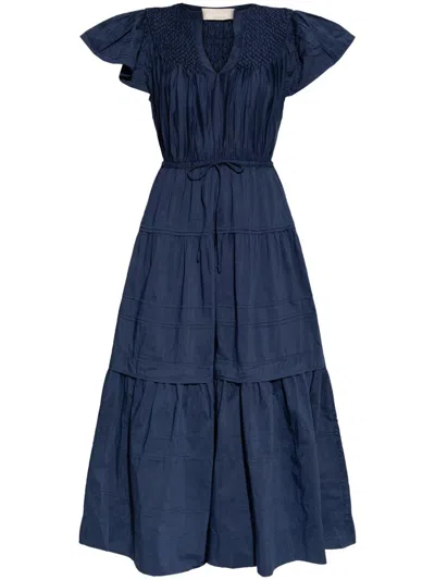 Ulla Johnson Marika Dress In Midnight In Blue