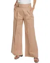 Ulla Johnson Pleated Pant In Brown