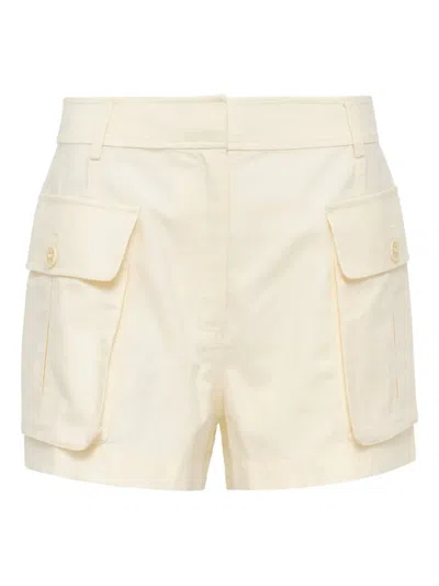 Ulla Johnson Pocket Cargo Shorts In Neutral