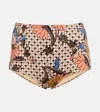 Ulla Johnson Porto Printed Bikini Bottoms In Jasmine