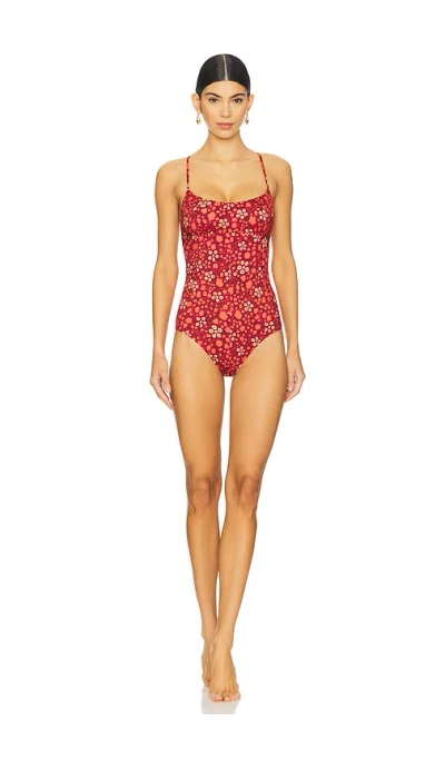 ULLA JOHNSON POSITANO MAILLOT